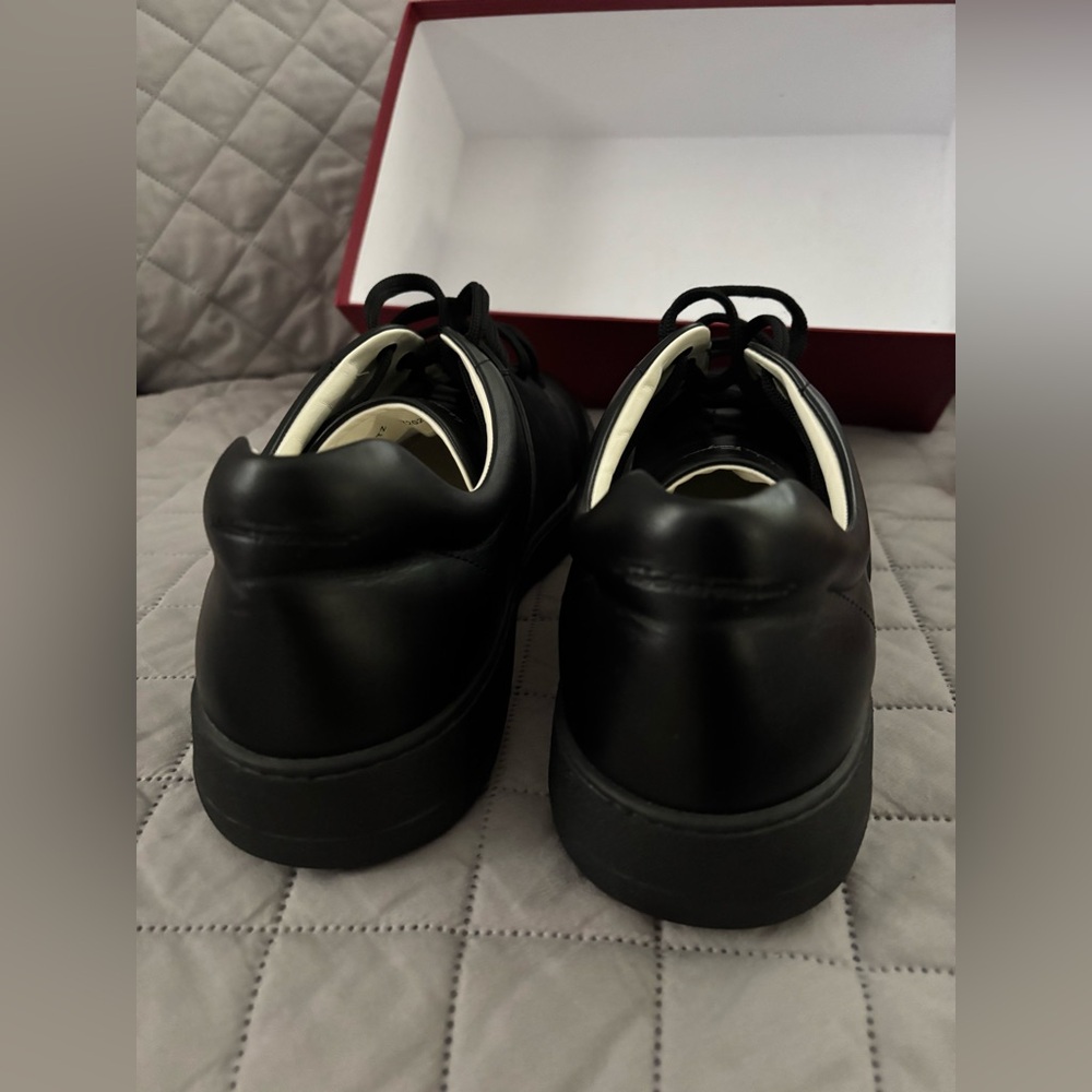 Salvatore Ferragamo Black Men's Sneakers - Picture 8 of 13